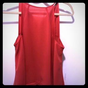 Zara Strappy Orange Top